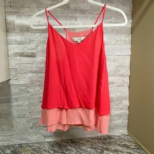 LOFT NWT Pink Tank Size XS